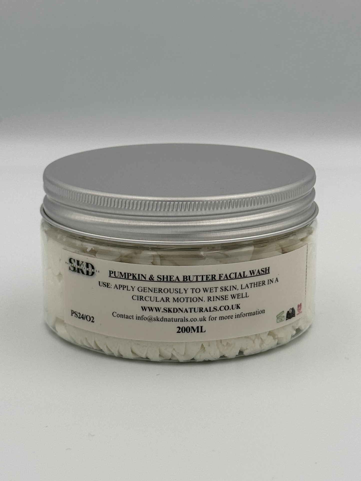 Pumpkin & Shea Butter Facial Wash 200ml